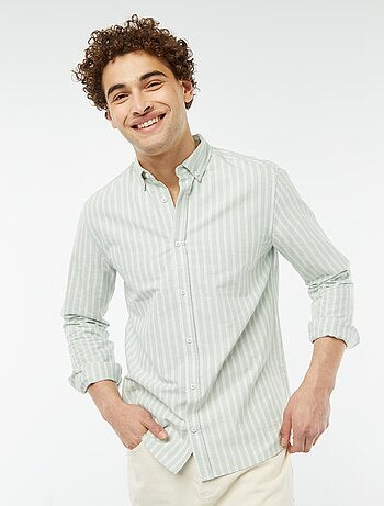 Chemise Oxford à motif