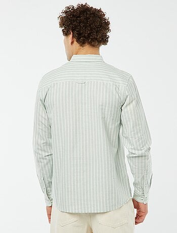 Chemise Oxford à motif