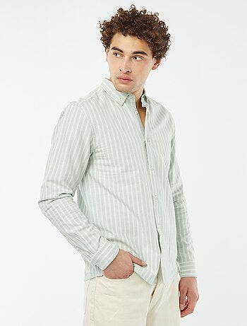 Chemise Oxford à motif