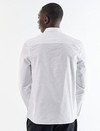 Chemise oxford à ouverture boutonnée