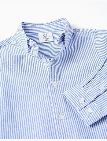 Chemise oxford à rayures