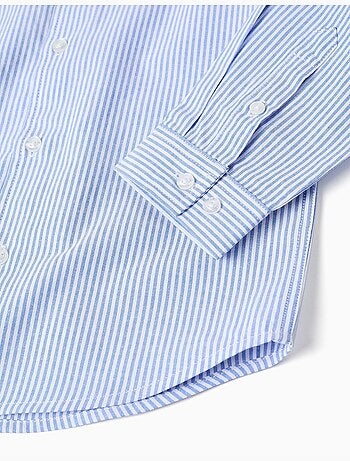 Chemise oxford à rayures