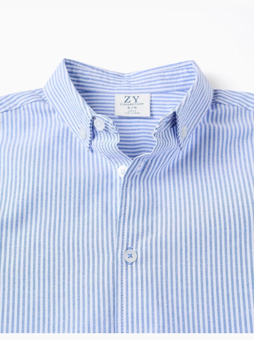 Chemise oxford à rayures - Kiabi
