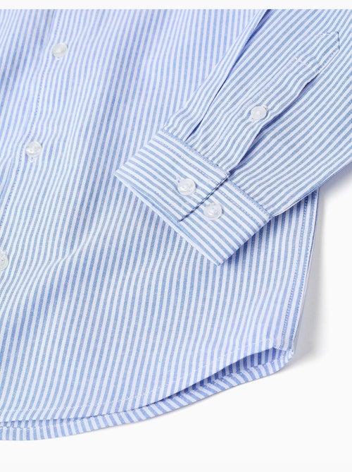 Chemise oxford à rayures - Kiabi