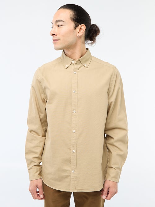 Chemise oxford regular fit - Kiabi