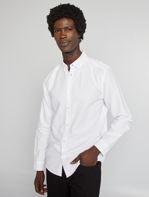 Chemise oxford regular fit - Kiabi