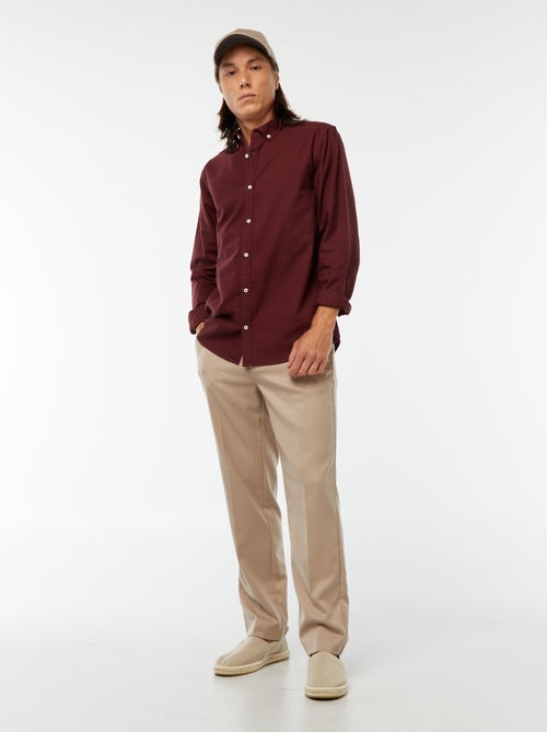 Chemise oxford regular fit - Kiabi