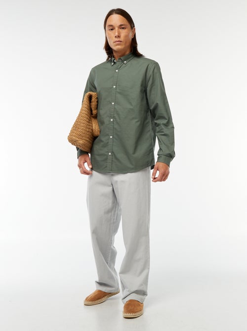 Chemise oxford regular fit - Kiabi