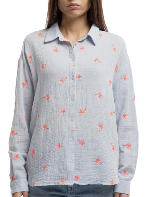 Chemise Palmier Femme Teddy Smith - Kiabi Chemise Palmier Femme Teddy Smith - Kiabi