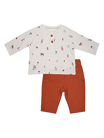 CHEMISE PANTALON NINO MANCHES LONGUES NAISSANCE
