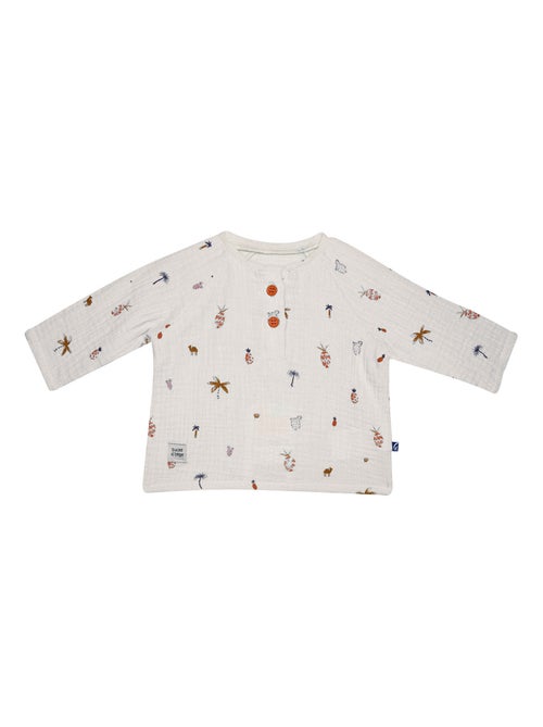 CHEMISE PANTALON NINO MANCHES LONGUES NAISSANCE - Kiabi