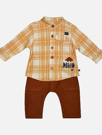 CHEMISE + PANTALON VELOURS FRIEDRICH