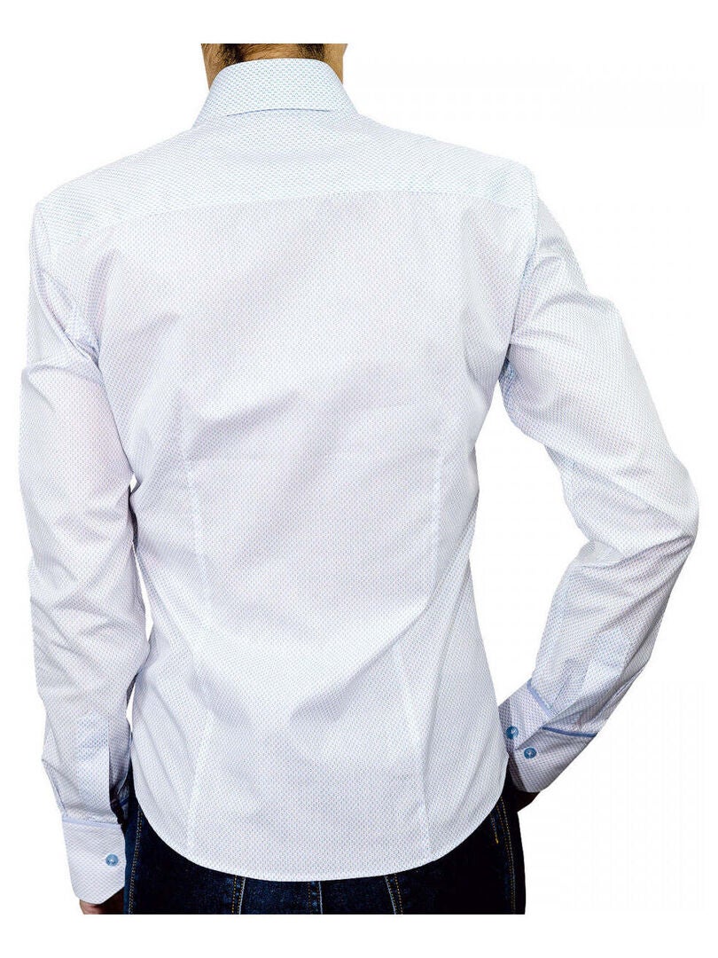 Chemise à Pois Pastel New Look Taille 8 - 100% Polyester - Corail - Neuf Sans étiquettes