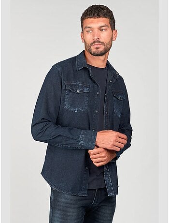 Chemise pedro en jeans 'le temps des cerises'