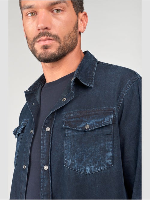 Chemise PEDRO en jeans 'Le Temps Des Cerises' - Kiabi