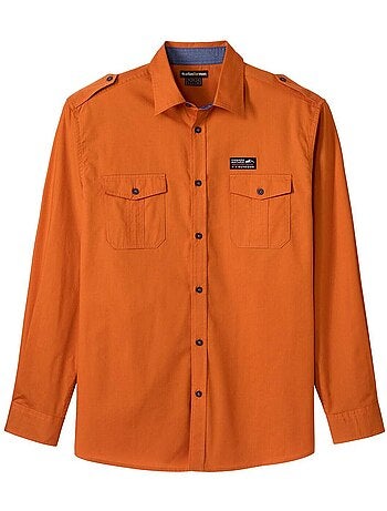 Chemise Pilote en Popeline - ATLAS FOR MEN