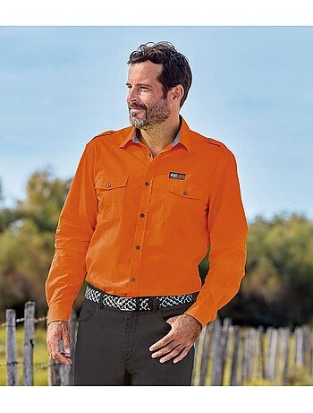 Chemise Pilote en Popeline - ATLAS FOR MEN