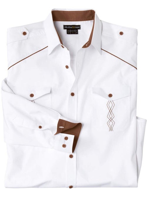 Chemise Pilote Exploration   - ATLAS FOR MEN - Kiabi