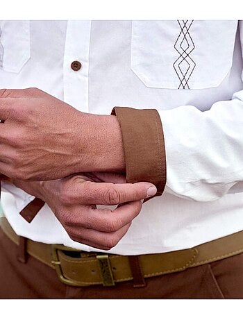 Chemise pilote en popeline - atlas for men