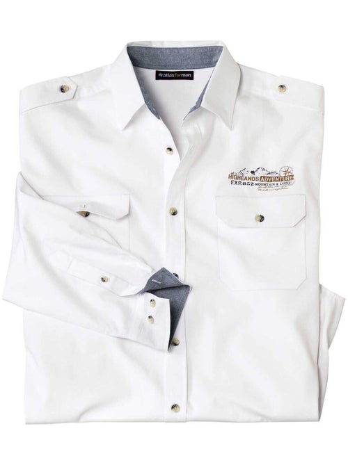 Chemise Pilote MacLead - Atlas For Men - Kiabi Chemise Pilote MacLead - Atlas For Men - Kiabi
