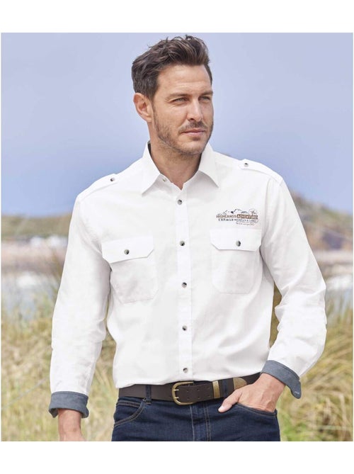 Chemise Pilote MacLead - Atlas For Men - Kiabi Chemise Pilote MacLead - Atlas For Men - Kiabi