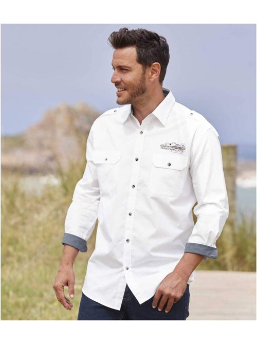 Chemise Pilote MacLead - Atlas For Men - Kiabi Chemise Pilote MacLead - Atlas For Men - Kiabi
