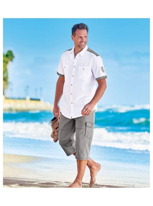 Chemise Pilote Ocean - ATLAS FOR MEN - Kiabi Chemise Pilote Ocean - ATLAS FOR MEN - Kiabi