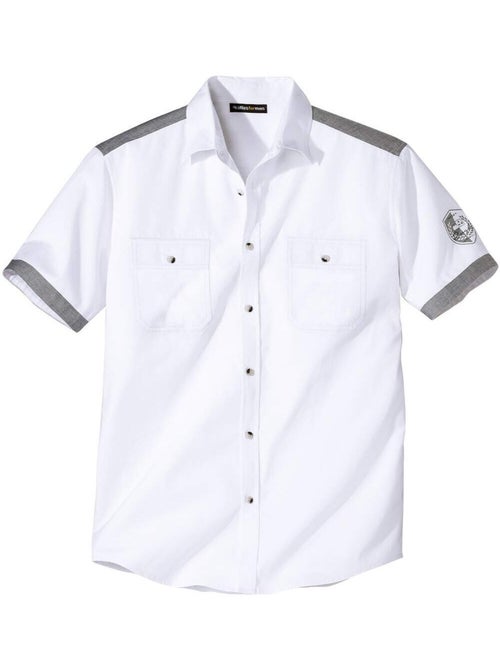 Chemise pilote ocean - atlas for men - Kiabi Chemise pilote ocean - atlas for men - Kiabi