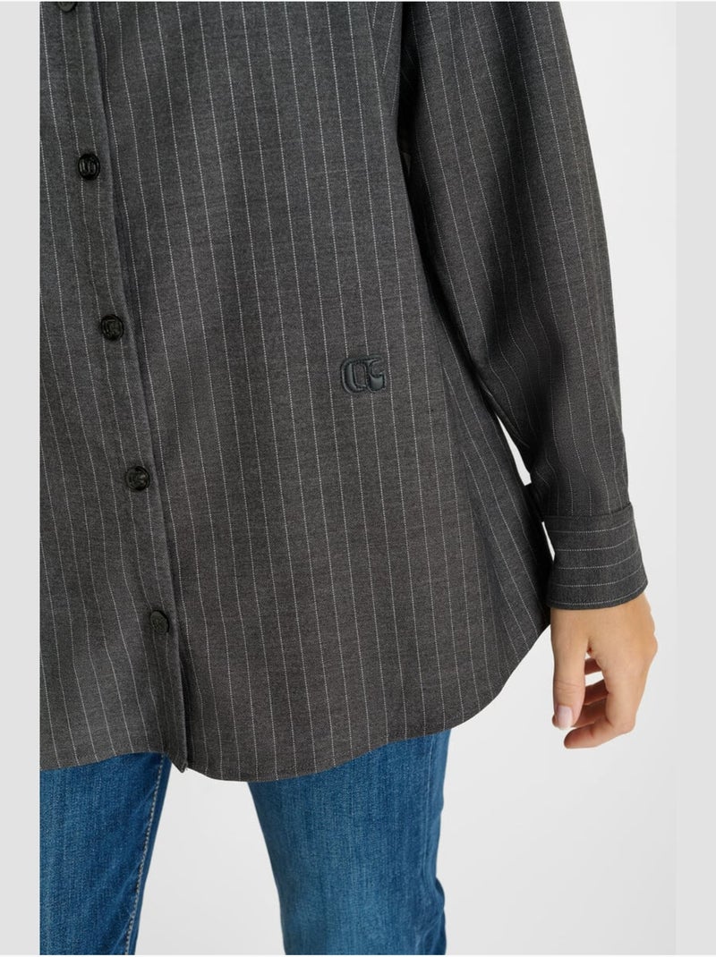 Chemise POMA 'Le Temps Des Cerises' Noir - Kiabi