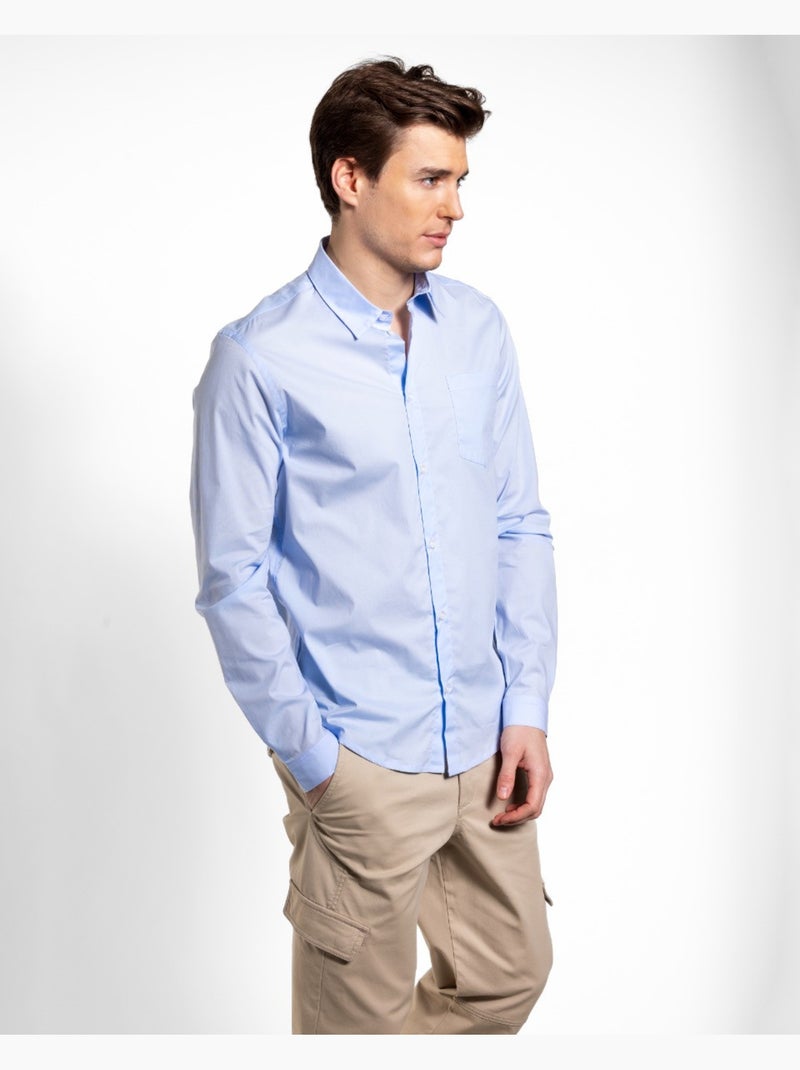 Chemise Pop   Regular - New Man Bleu - Kiabi
