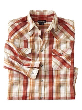 Chemise Popeline à Carreaux  - Atlas For Men