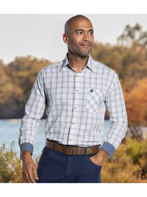 Chemise Popeline Carreaux Montréal - ATLAS FOR MEN - Kiabi Chemise Popeline Carreaux Montréal - ATLAS FOR MEN - Kiabi