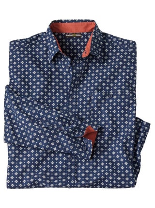 Chemise Popeline Fantaisie   - ATLAS FOR MEN