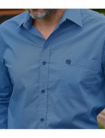 Chemise Popeline Fantaisie - ATLAS FOR MEN