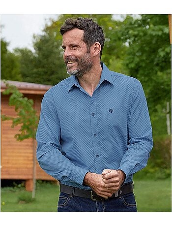 Chemise Popeline Fantaisie - ATLAS FOR MEN