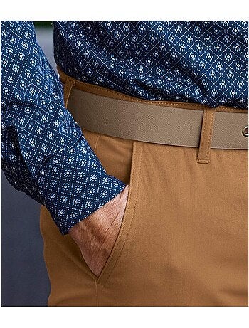 Chemise Popeline Fantaisie à Micro-Motifs - ATLAS FOR MEN