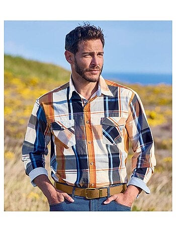 Chemise Popeline Passion Outdoor - ATLAS FOR MEN
