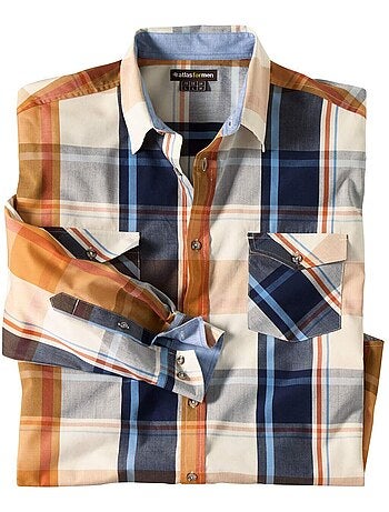 Chemise popeline passion outdoor - atlas for men