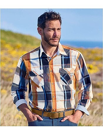 Chemise popeline passion outdoor - atlas for men