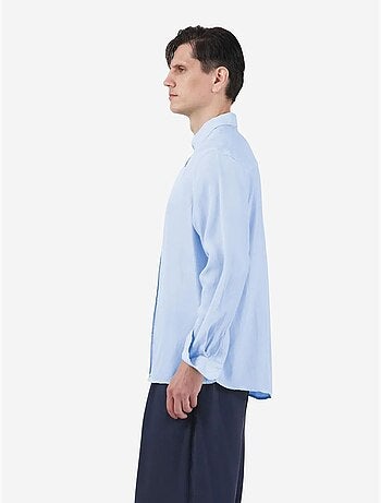 Chemise pour homme, coupe classique, en popeline boutonnée giesto