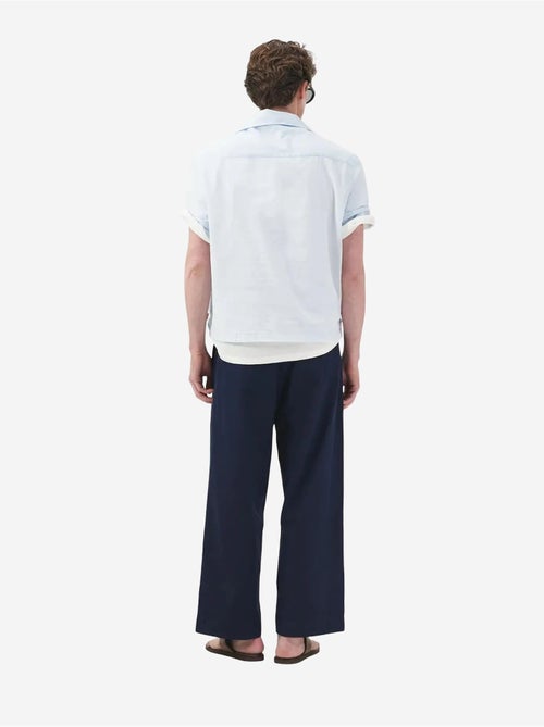 Chemise pour homme, manches courtes, en popeline unie giesto - Kiabi