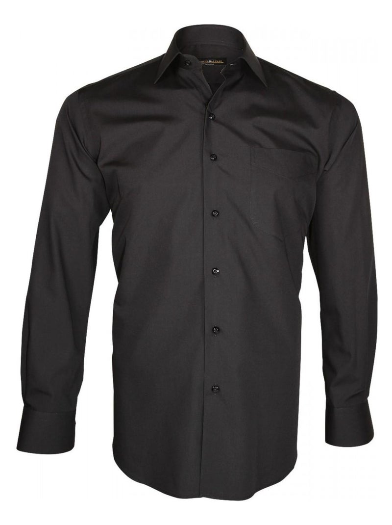 Chemise premium BASIC-BUSINESS Noir - Kiabi