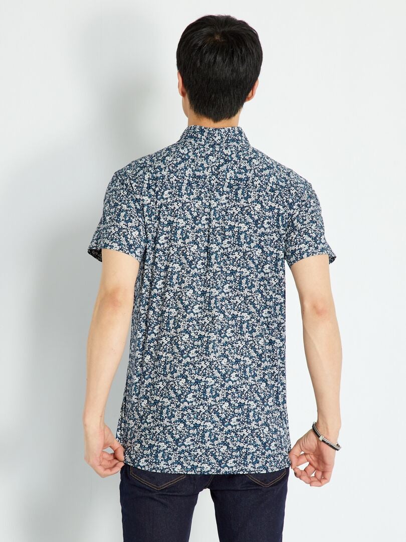 Chemise Fille NAME IT – Jaune à Imprimé Coloré, Taille 158/164, Très Bon état