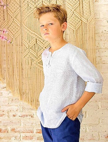 Chemise Rayée - Cérémonie ROBINSON - La Faute à Voltaire