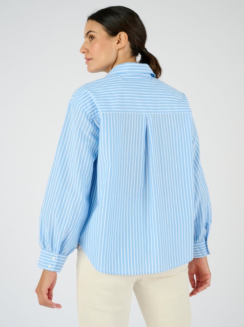 Chemise rayée - Damart - Kiabi