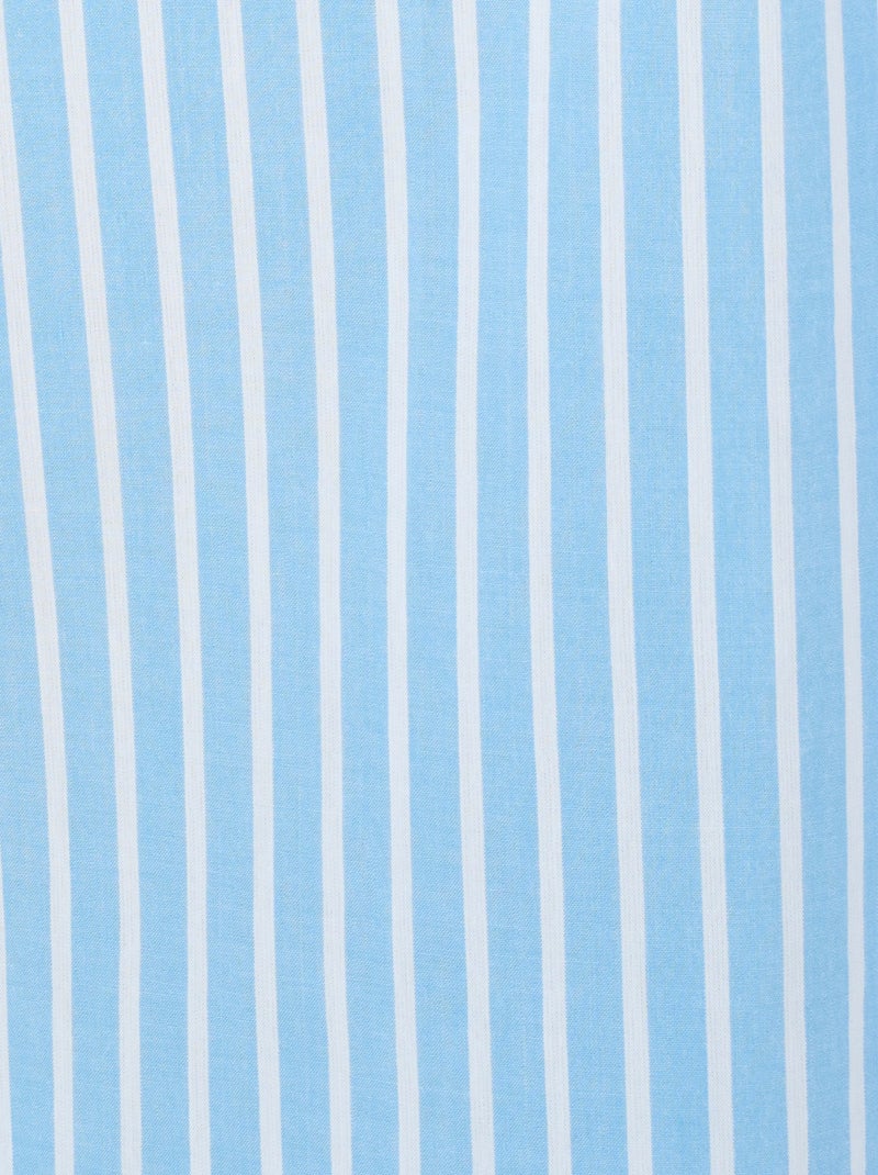Chemise rayée - Damart Bleu - Kiabi