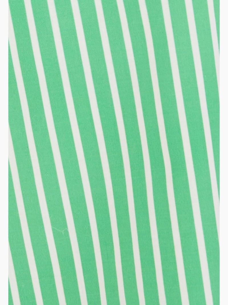 Chemise rayée - Damart Vert - Kiabi