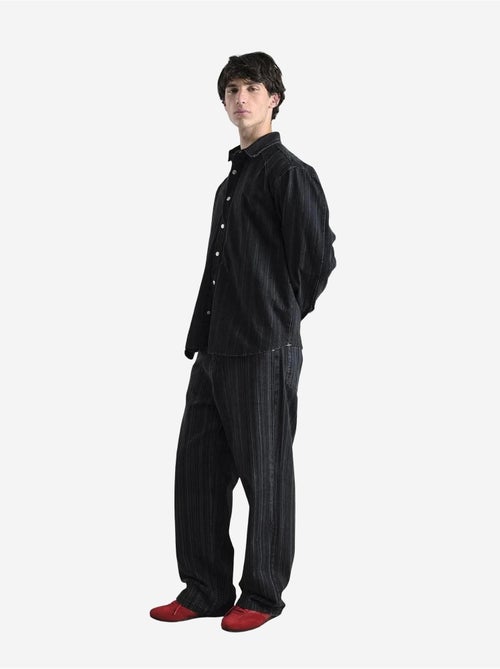 Chemise rayée à boutons pour homme giesto - Kiabi