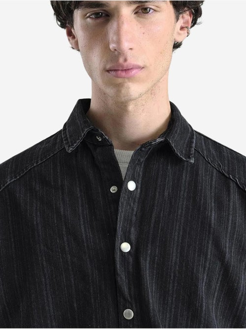Chemise rayée à boutons pour homme giesto - Kiabi