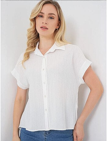 Chemise rayée à manches courtes bdart